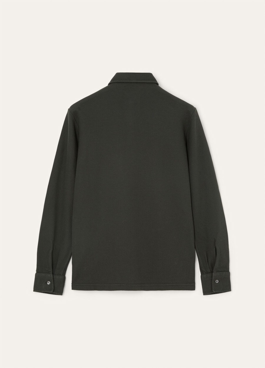 sea oak katoenen poloshirt