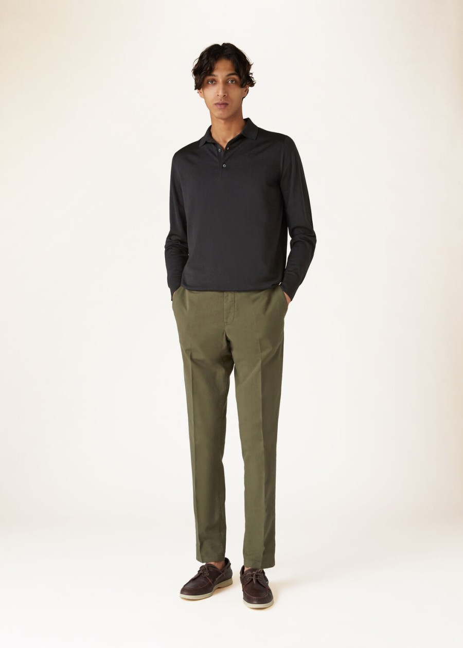 wish wollen onyx polo