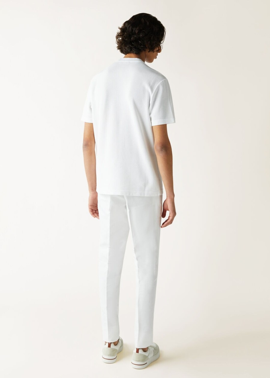 lemme katoenen t-shirt optisch wit