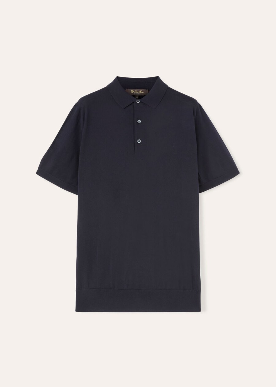 wish wish wollen poloshirt met totale zonsverduistering
