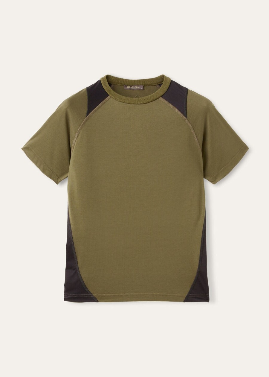 supramonte katoenen microvezel t-shirt rozemarijn