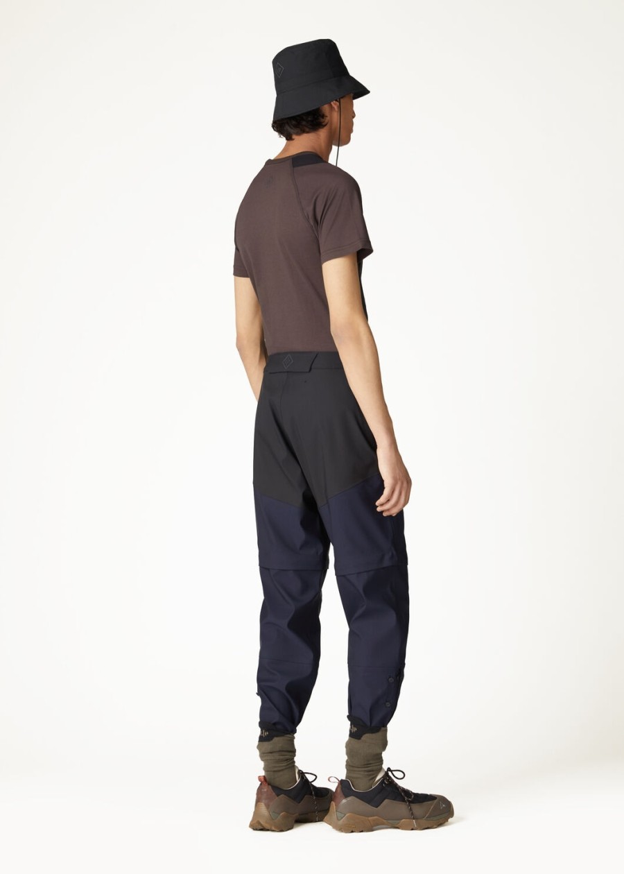 supramonte katoenen microvezel t-shirt bruin