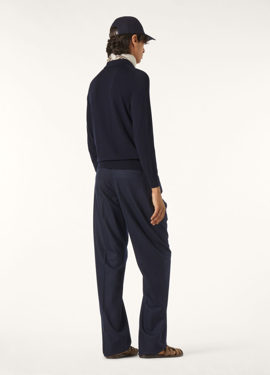 het gift of kings poloshirt in marineblauw
