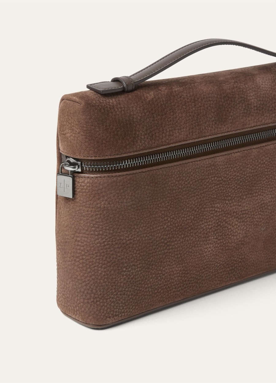 extra hoes l29 in getint kalfsleerdonkere chocoladeonyx