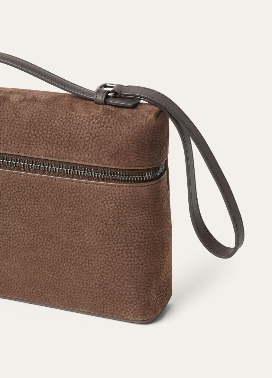 extra hoes l29 in getint kalfsleerdonkere chocoladeonyx