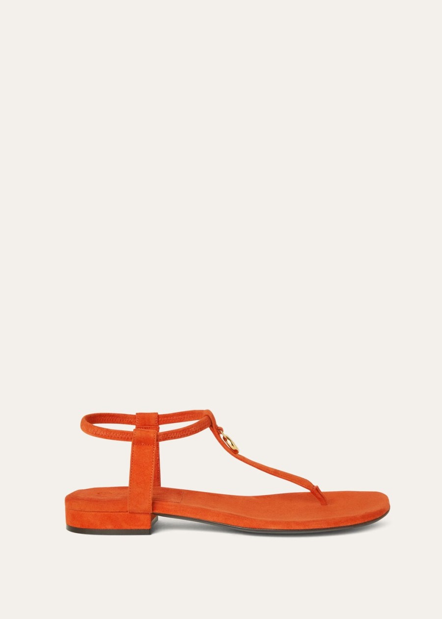 mindil leren sandalen kyoto oranje