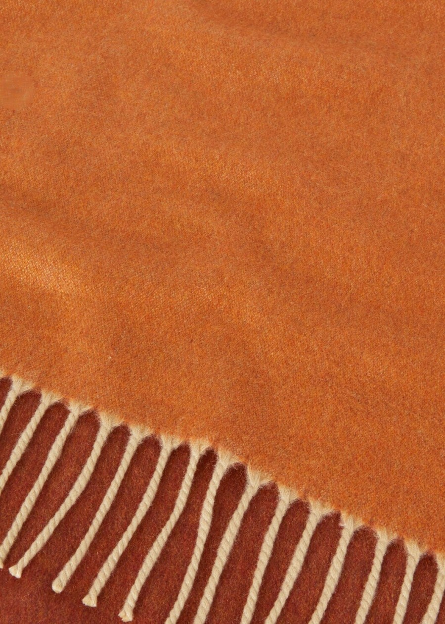 baby cashmere autumn blaze melangemaple leaf melange tweekleurige sjaal