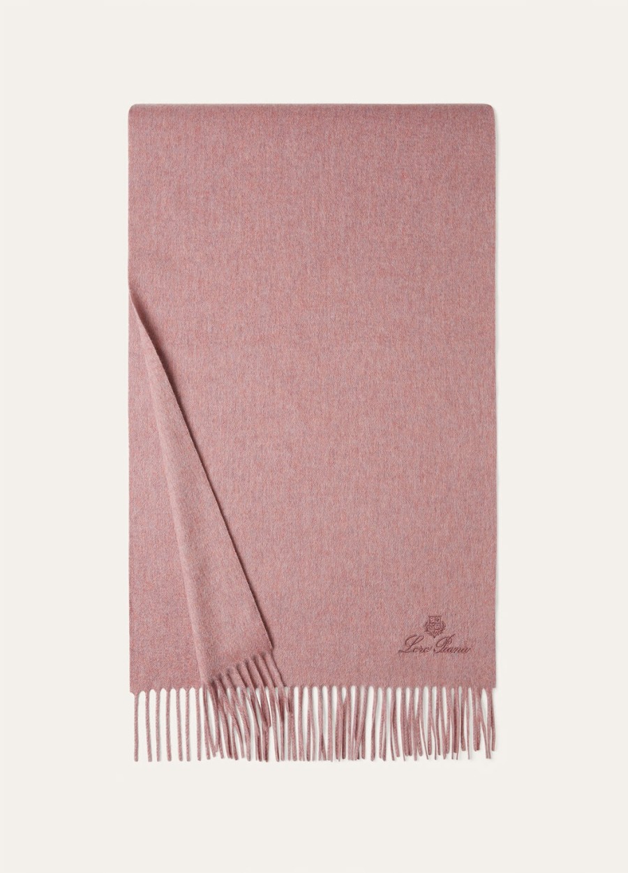 extra grote sjaal unita cashmere purple chips melange