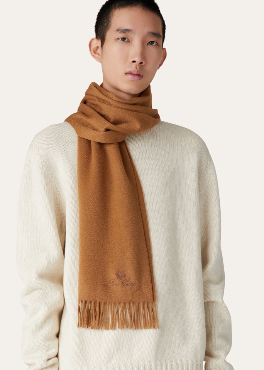 grande unita kasjmier camel sjaal