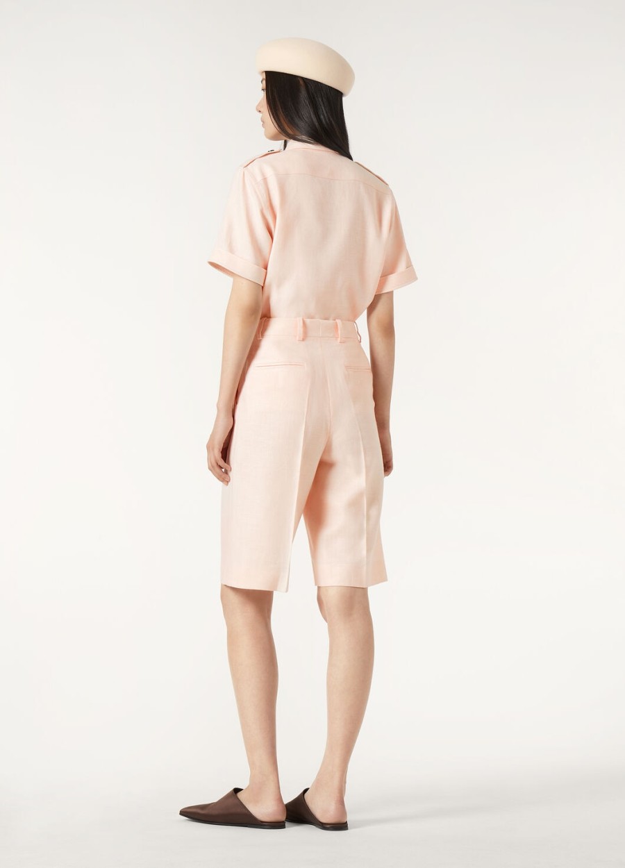 annalisa-shirt van zachte roze scheerwol