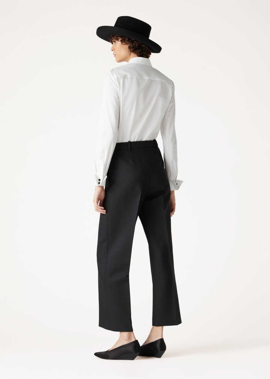 hadiya katoenen shirt wit
