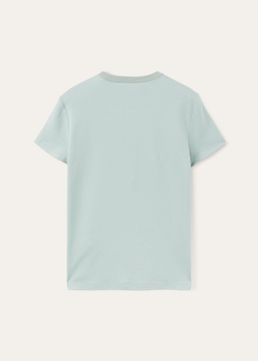 my-t katoenen t-shirt met fluisterend beekje-motief