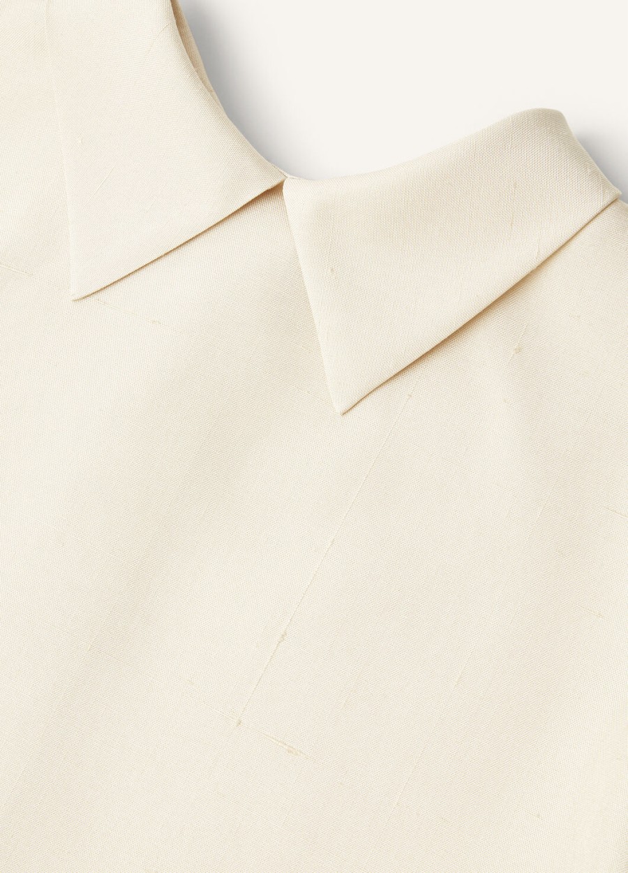 janice zijden melk amber shirt