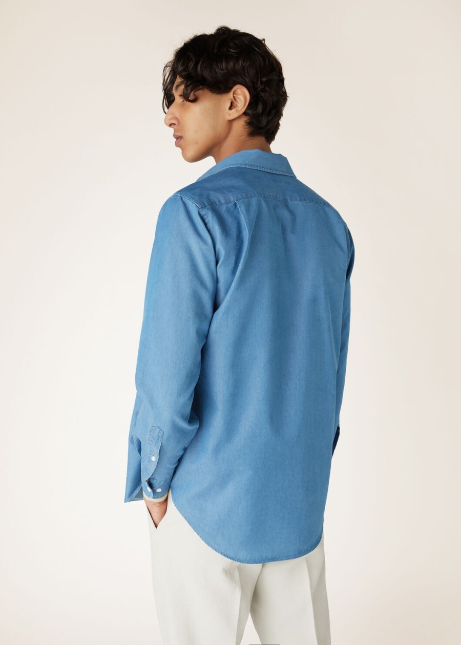 andre shirt ultra stonewashed katoen