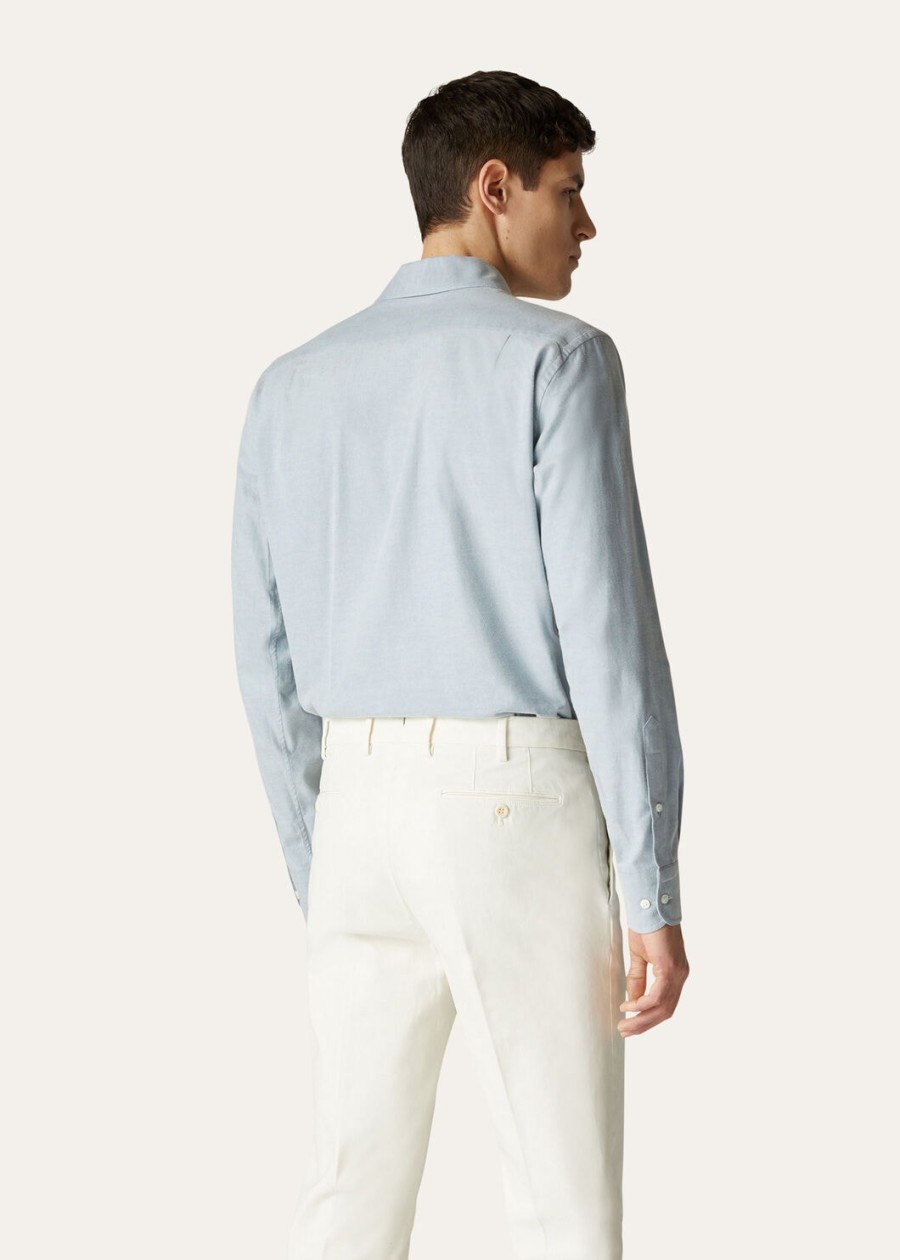 andre cottony shirt wolkblauw