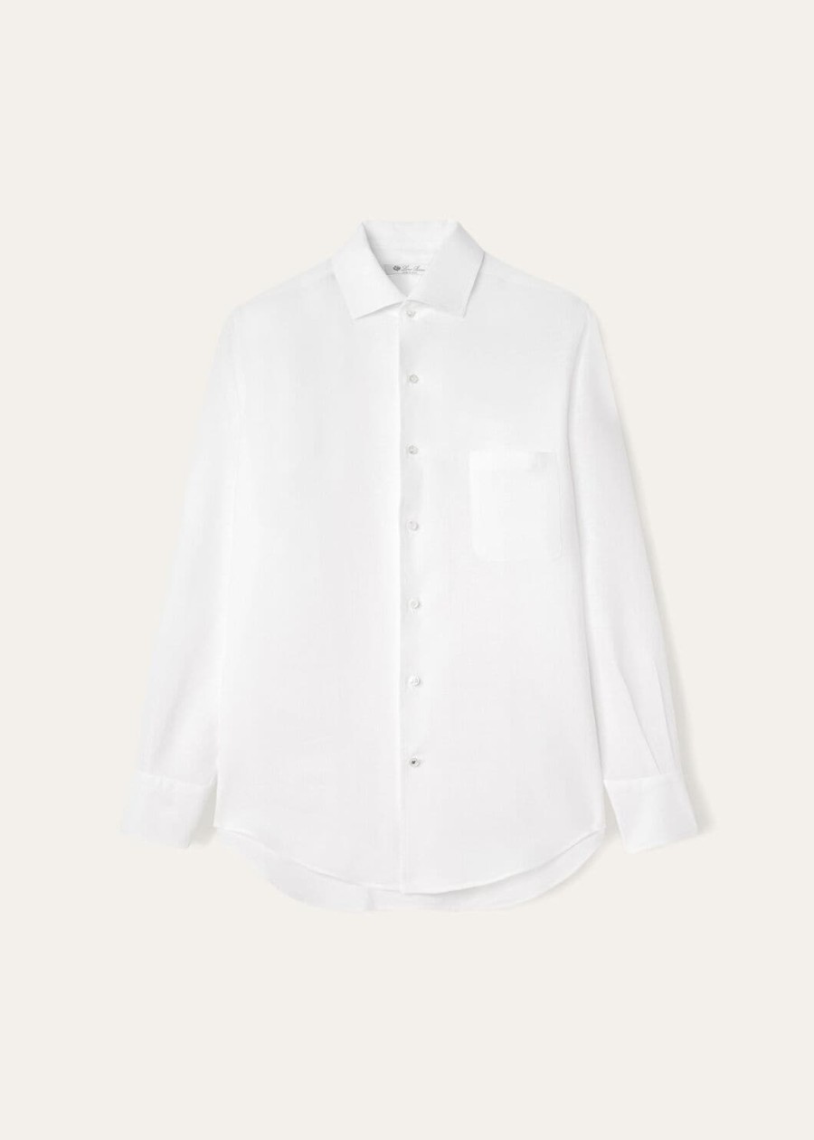 andre-shirt in optisch wit
