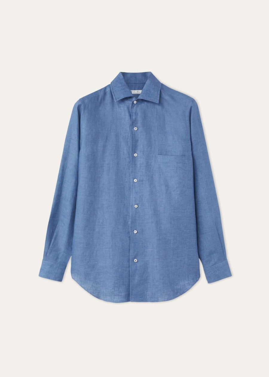 andre linen infinity shirt