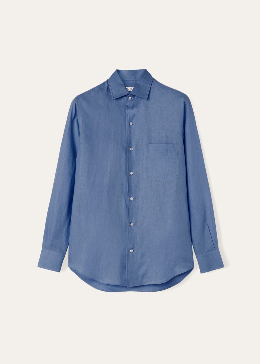 andre-shirt in stillwaterblauw