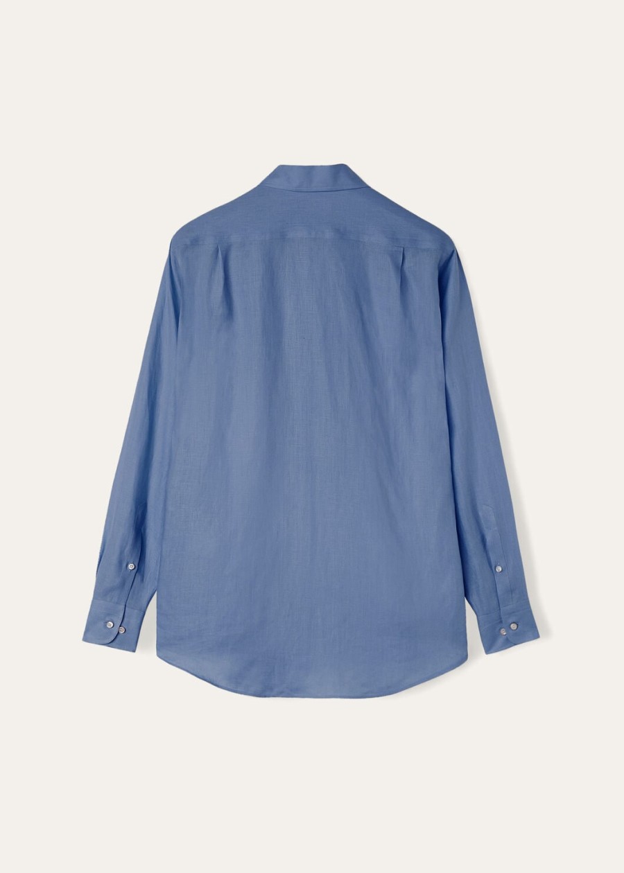 andre-shirt in stillwaterblauw