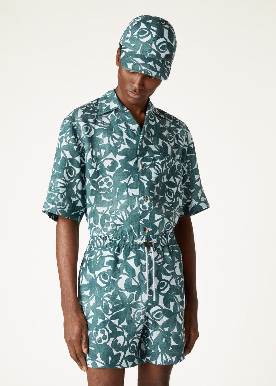 federico shirt in spirulina groenrustgevende tint