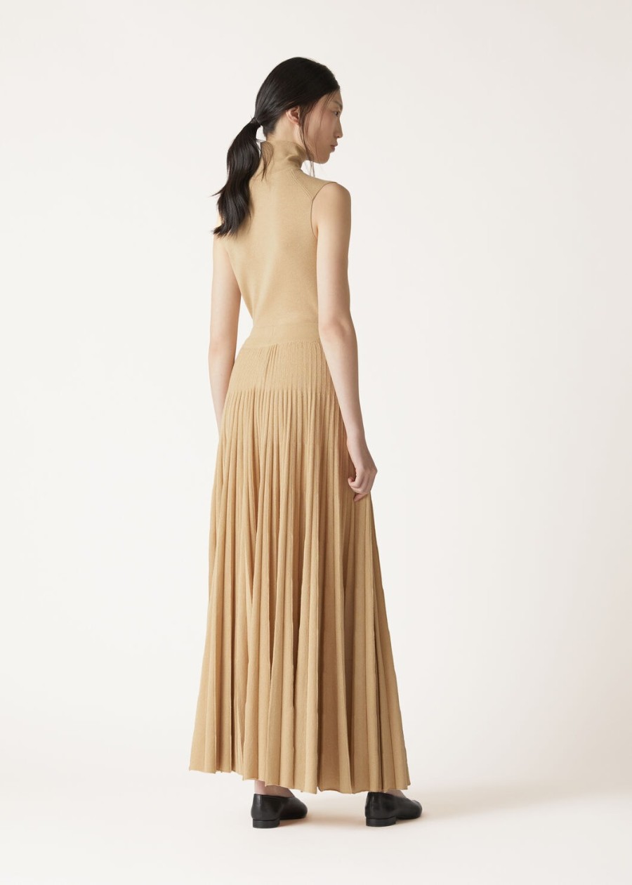 firefly kasjmier rok in transparant goud