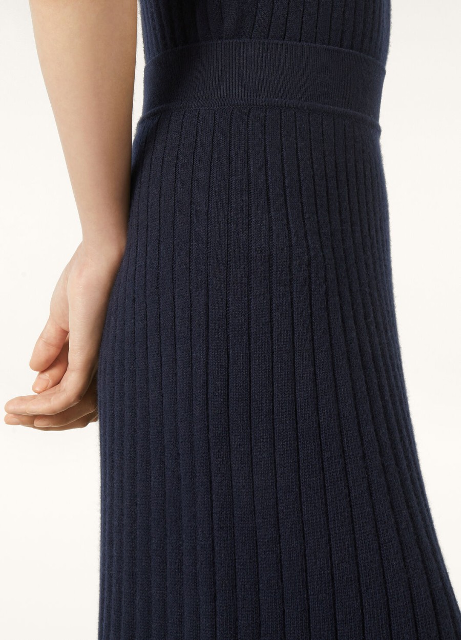 marineblauwe babykasjmier coste rok