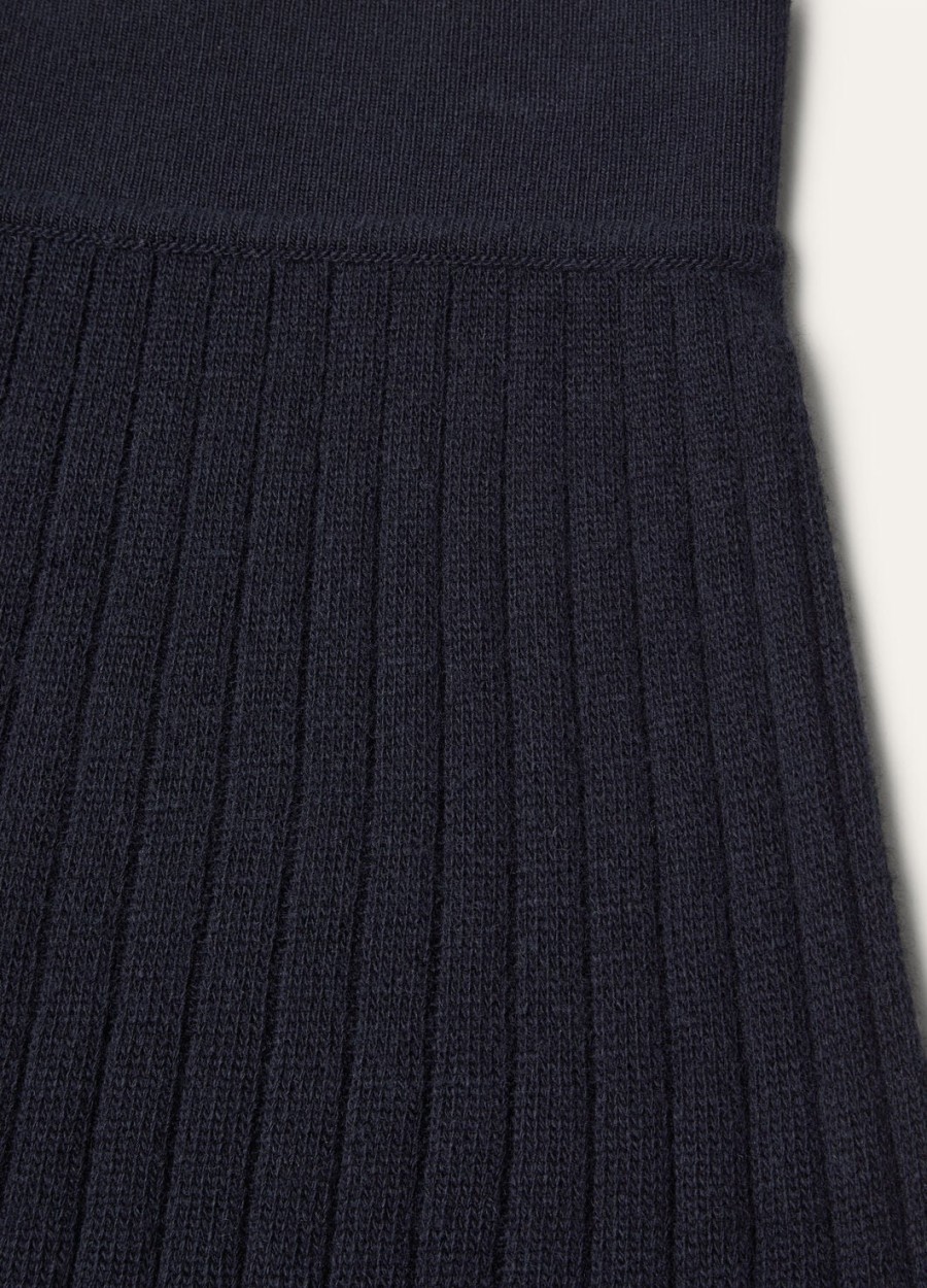 marineblauwe babykasjmier coste rok
