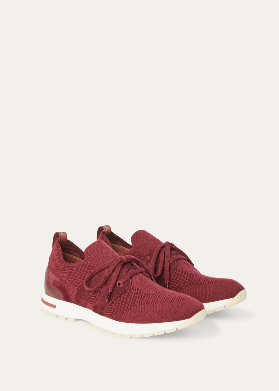 360 lp lady flexy walk sneaker wish wol koningsbordeauxrood