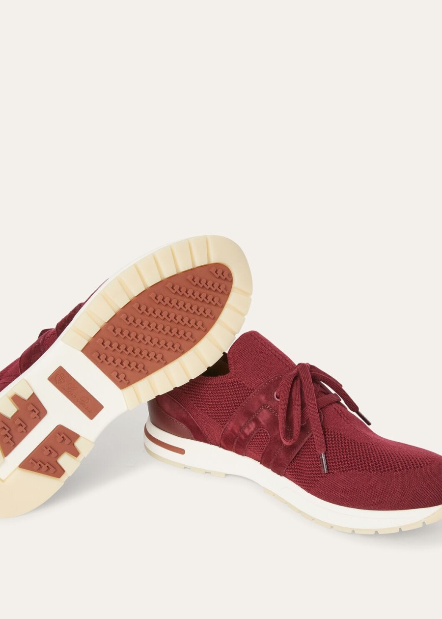 360 lp lady flexy walk sneaker wish wol koningsbordeauxrood
