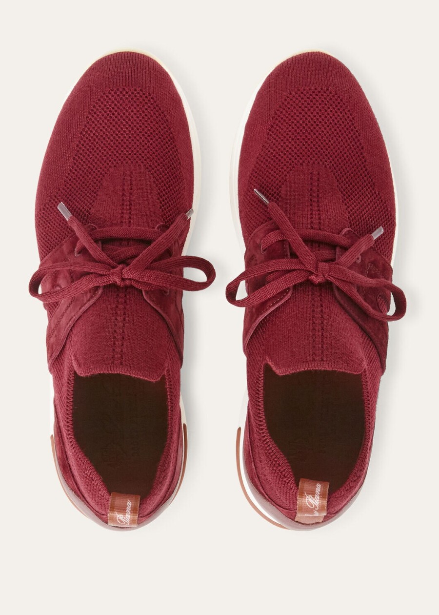 360 lp lady flexy walk sneaker wish wol koningsbordeauxrood