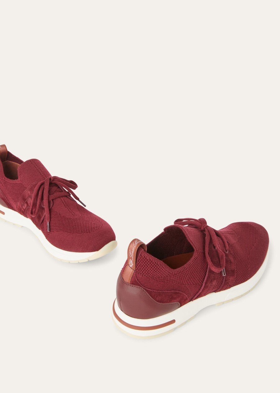 360 lp lady flexy walk sneaker wish wol koningsbordeauxrood
