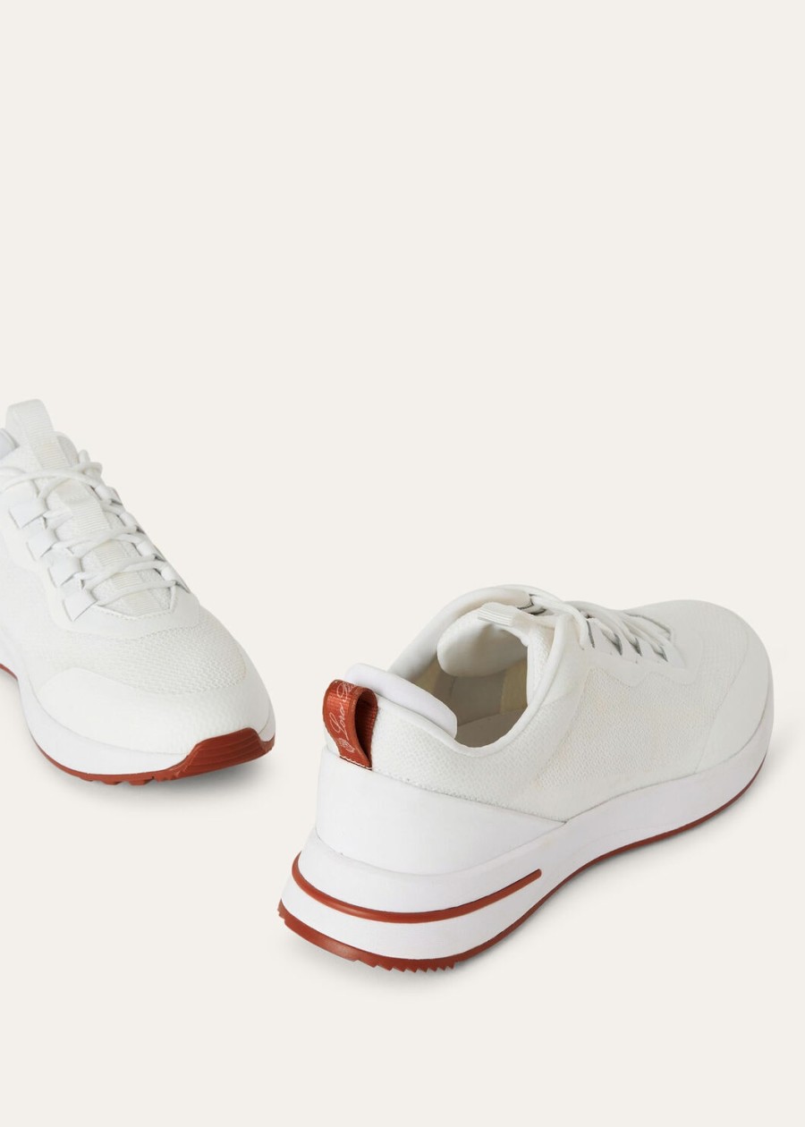 weekendsneakers microvezel wit