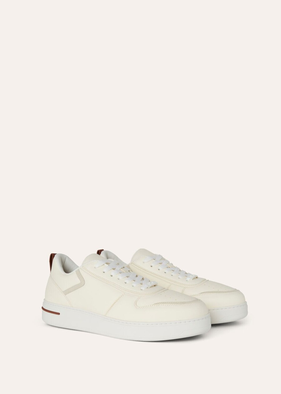 newport 2.0 walk sneaker in wit kalfsleer