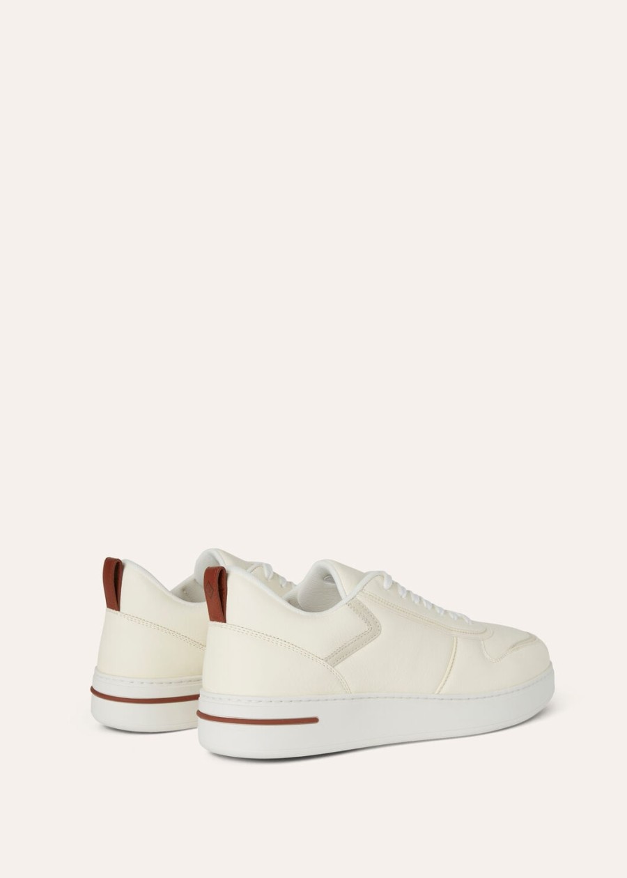 newport 2.0 walk sneaker in wit kalfsleer