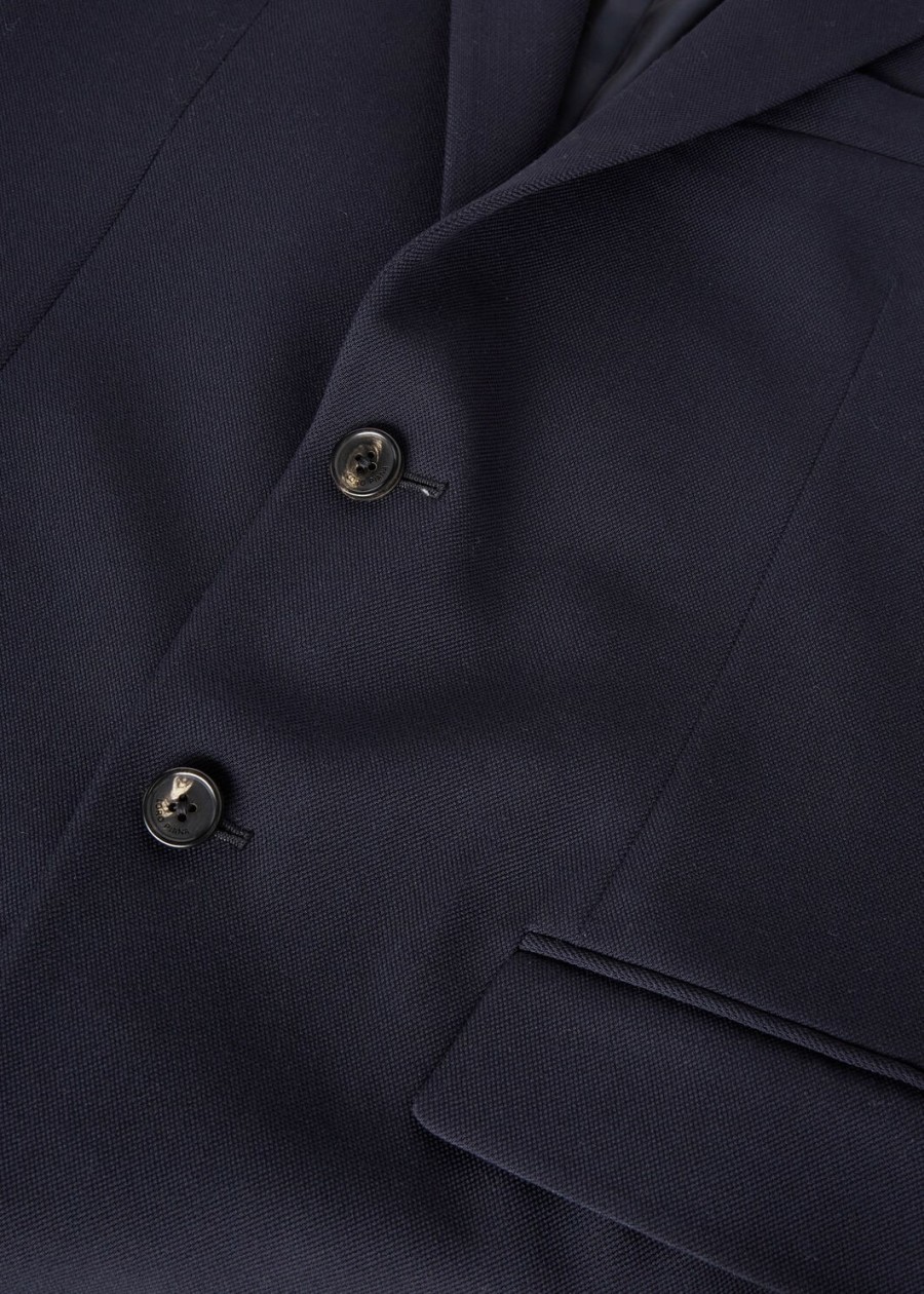 zelander international pak van marineblauwe wol