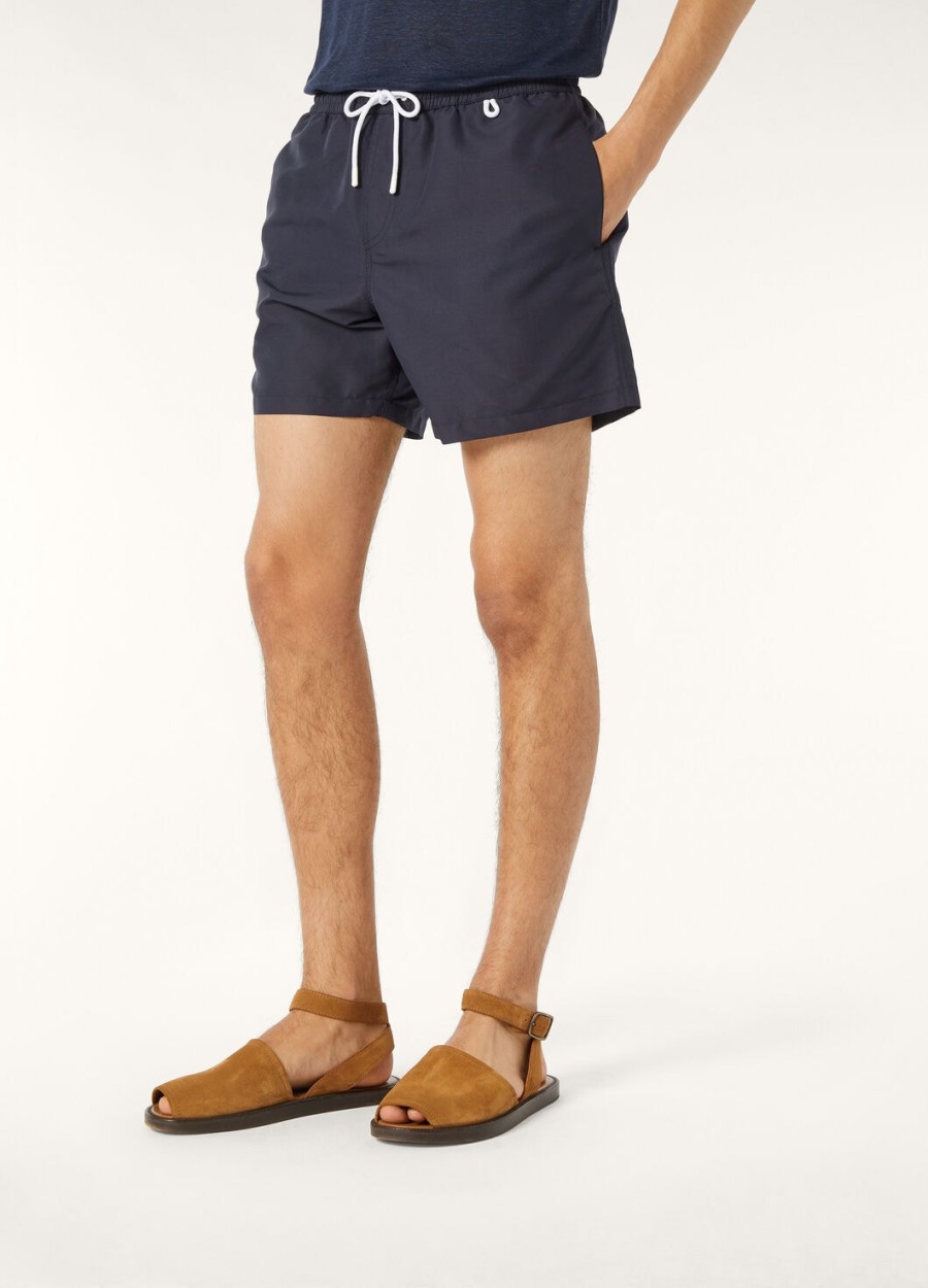 bay microfiber zwemshorts koningsblauw