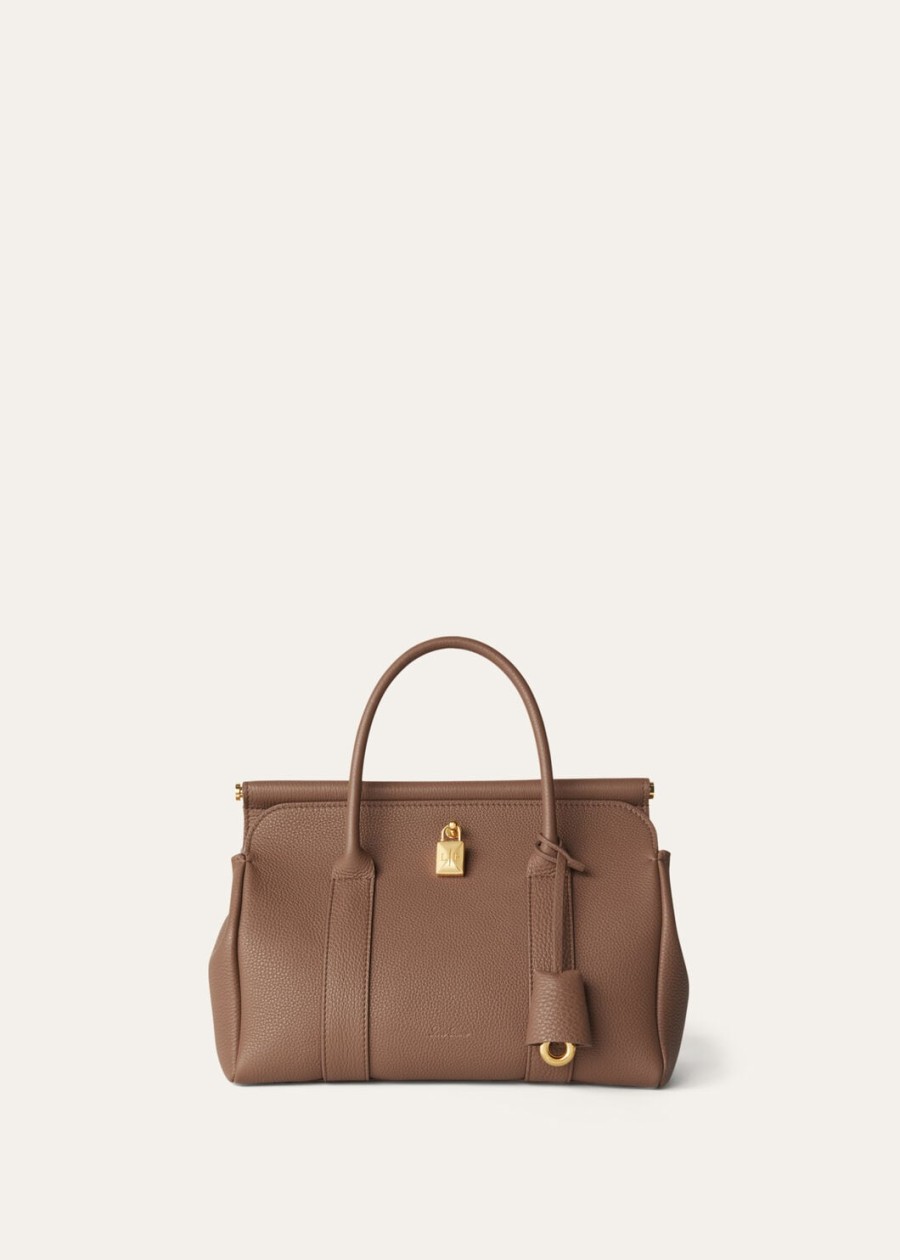 loom l25 fossil calfskinsun gold tas