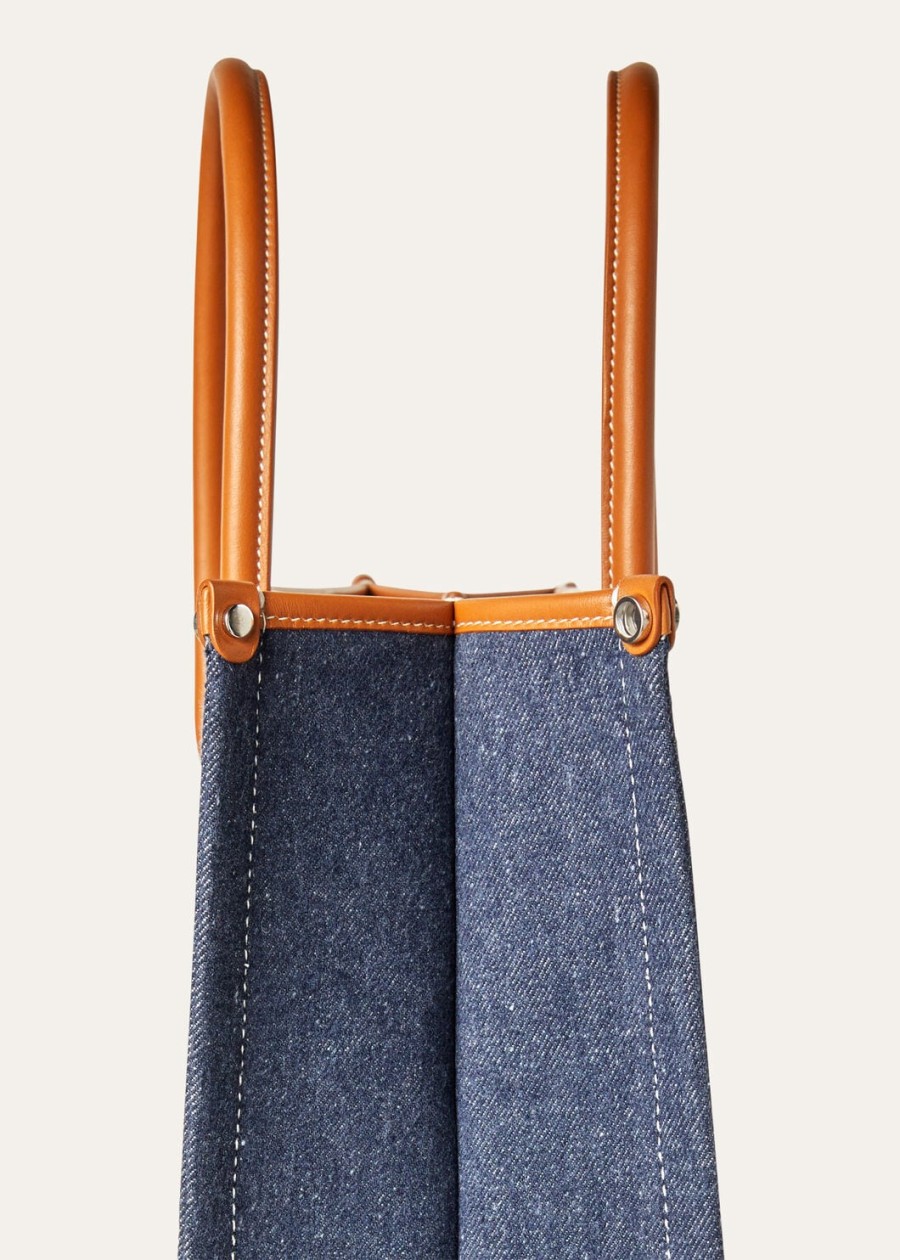 cotton surge bluewheat branantique silver small beam bag
