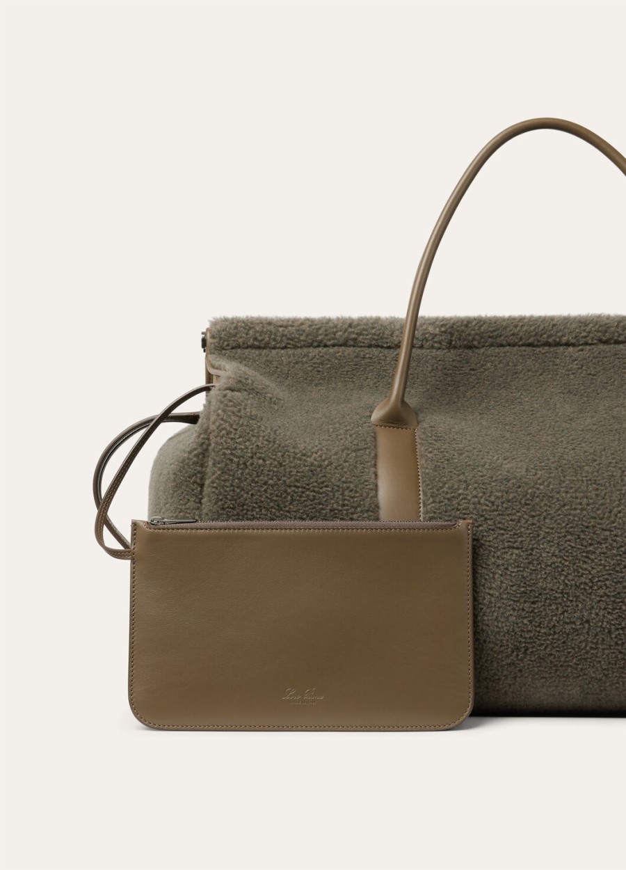 loom weekender bag l50 zijde kasjmier tundra mosssalted capersgun metal