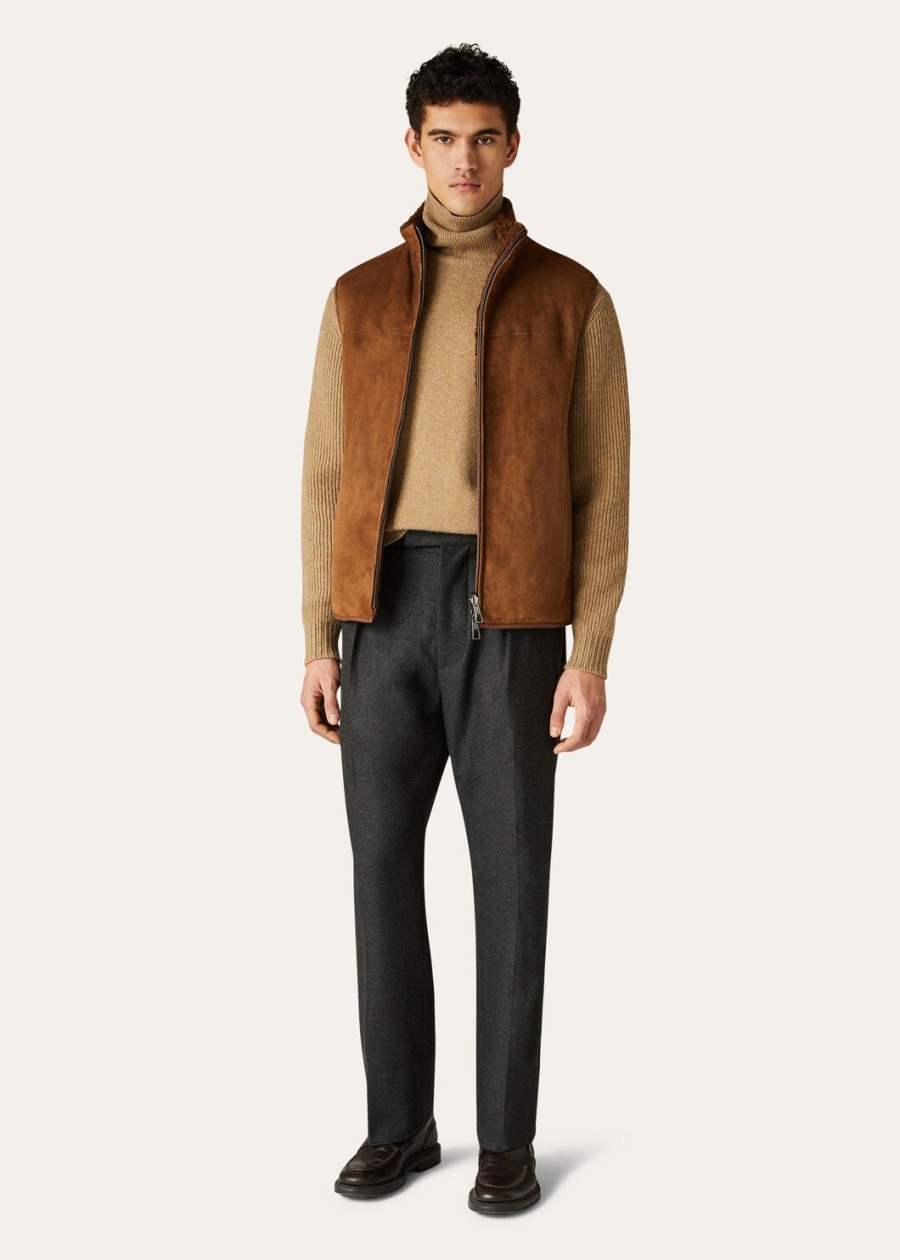 broek reinga cashmere wish wol houtskool mel