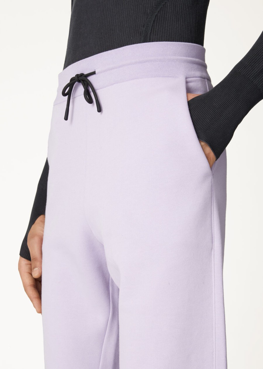 larecchio katoen kasjmier broek periwinkle