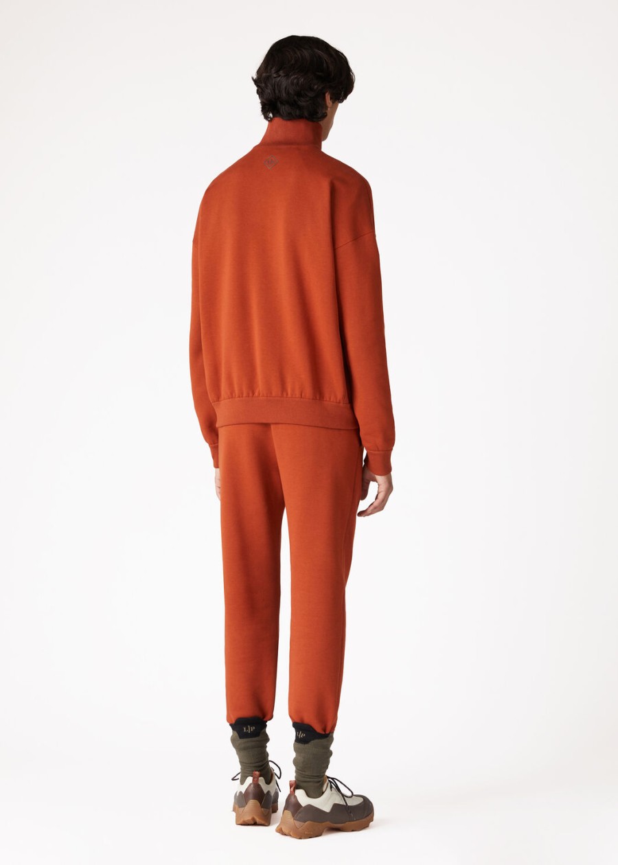 larecchio broek katoen kasjmier jaspis koraal oranje