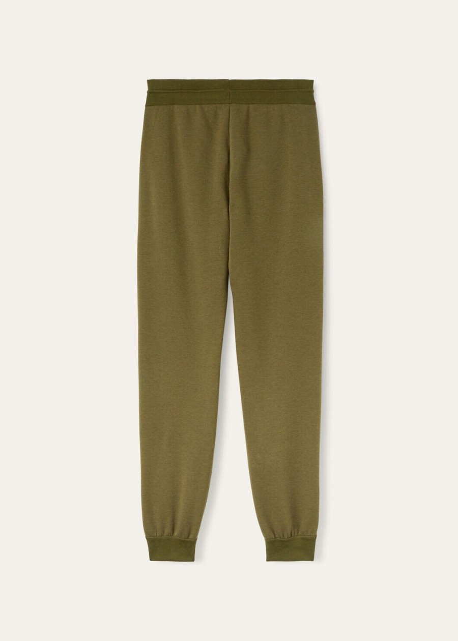 larecchio katoen kasjmier broek rozemarijn