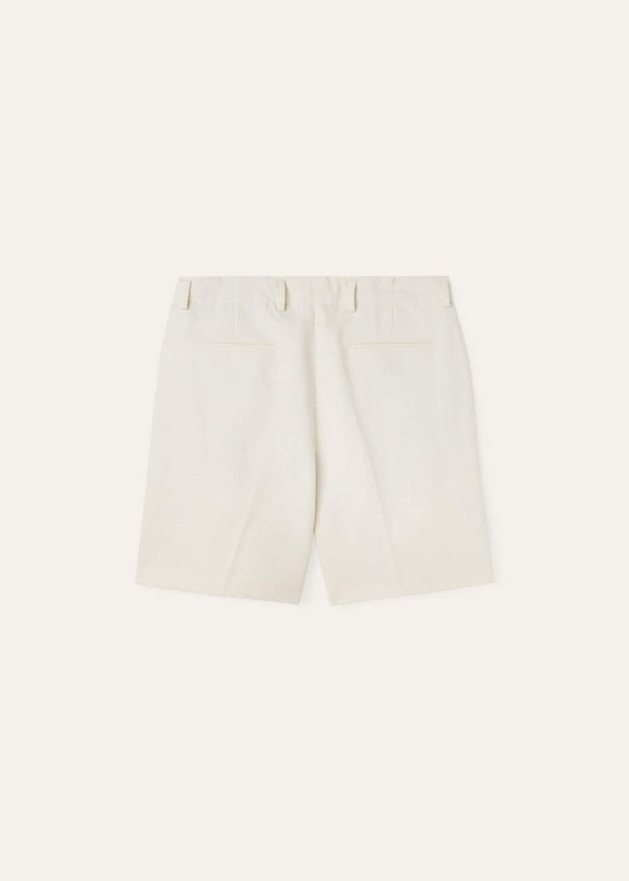 joetsu katoenen shorts in de kleur arctic wolf