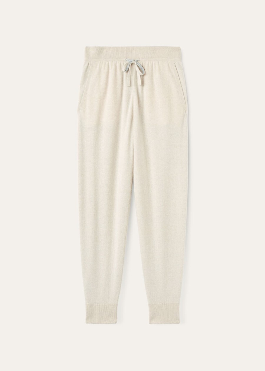 duo pants natural cashmere suitcasegrey melange