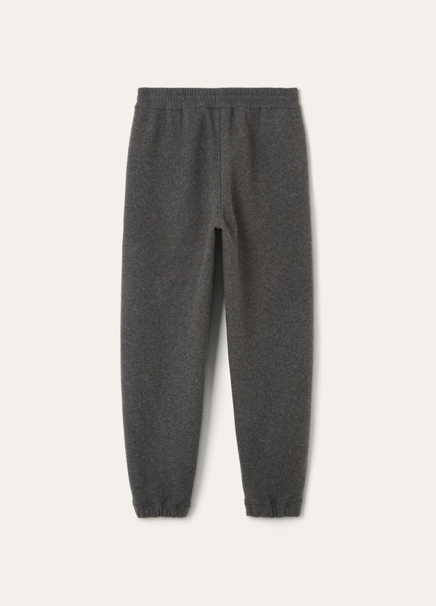 venenza cashmere virgin wool pants embers grey