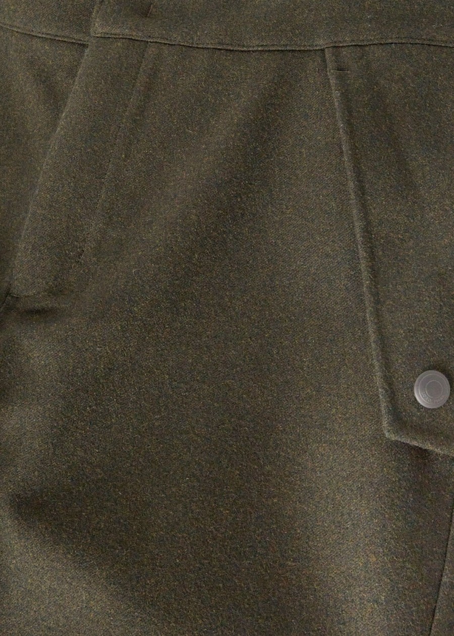 mees wollen broek in houtskoolkleur met schaduweffect