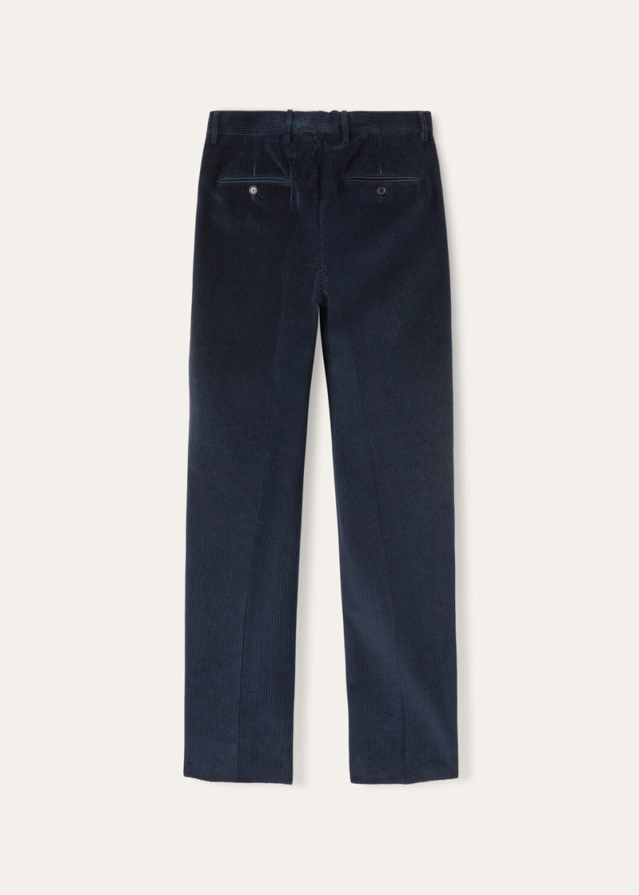 jarno katoenen broek marineblauw