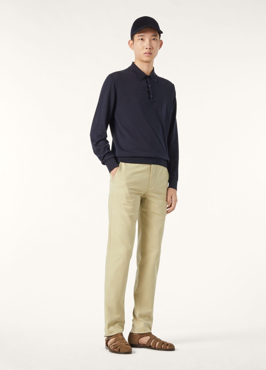 carlo cotton lunar olivine broek