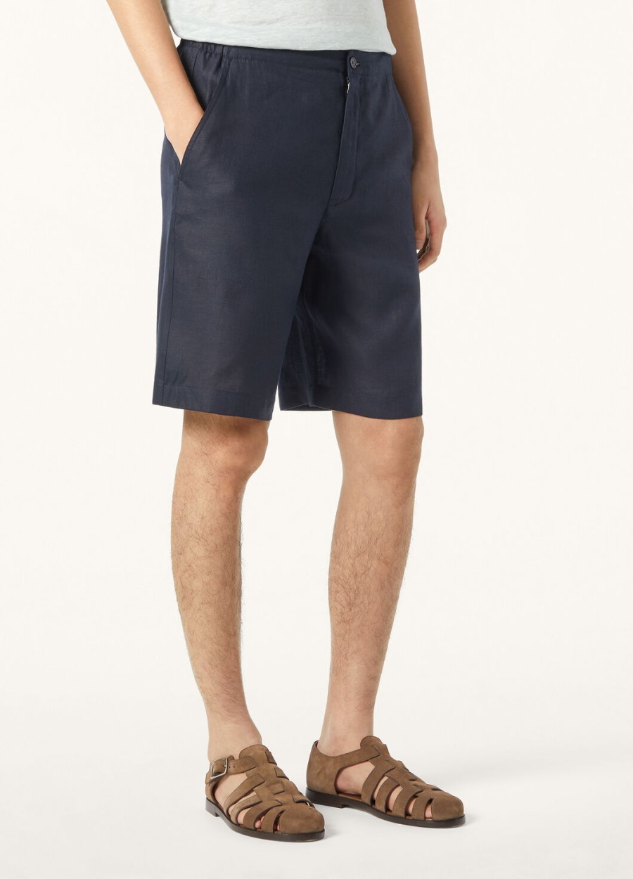 nolan bermudashorts in marineblauw